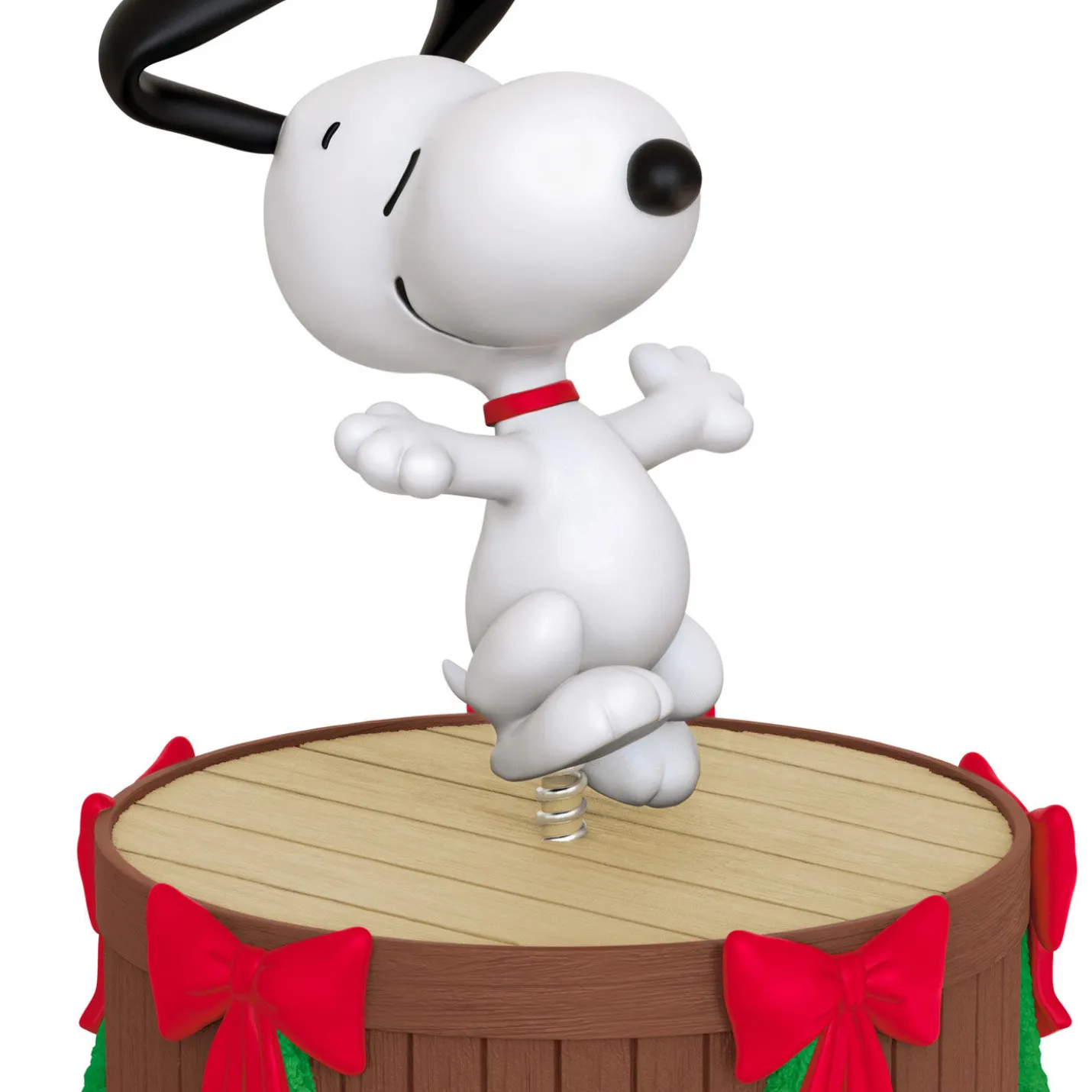 Mini The Peanuts® Gang Dancing Snoopy ShowToppers Musical Tree Topper With Light, 4"