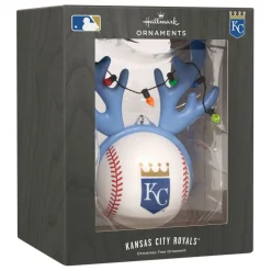 MLB Kansas City Royals™ Reindeer Baseball Hallmark Ornament