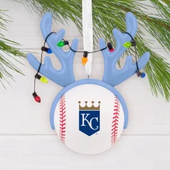 MLB Kansas City Royals™ Reindeer Baseball Hallmark Ornament