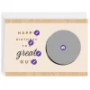 Modern Woodgrain Blank Custom Birthday Card