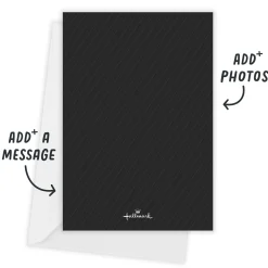 Modern Frame Black and White Save the Date