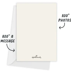 Modern Handwriting Flat Wedding Thank You Photo Card