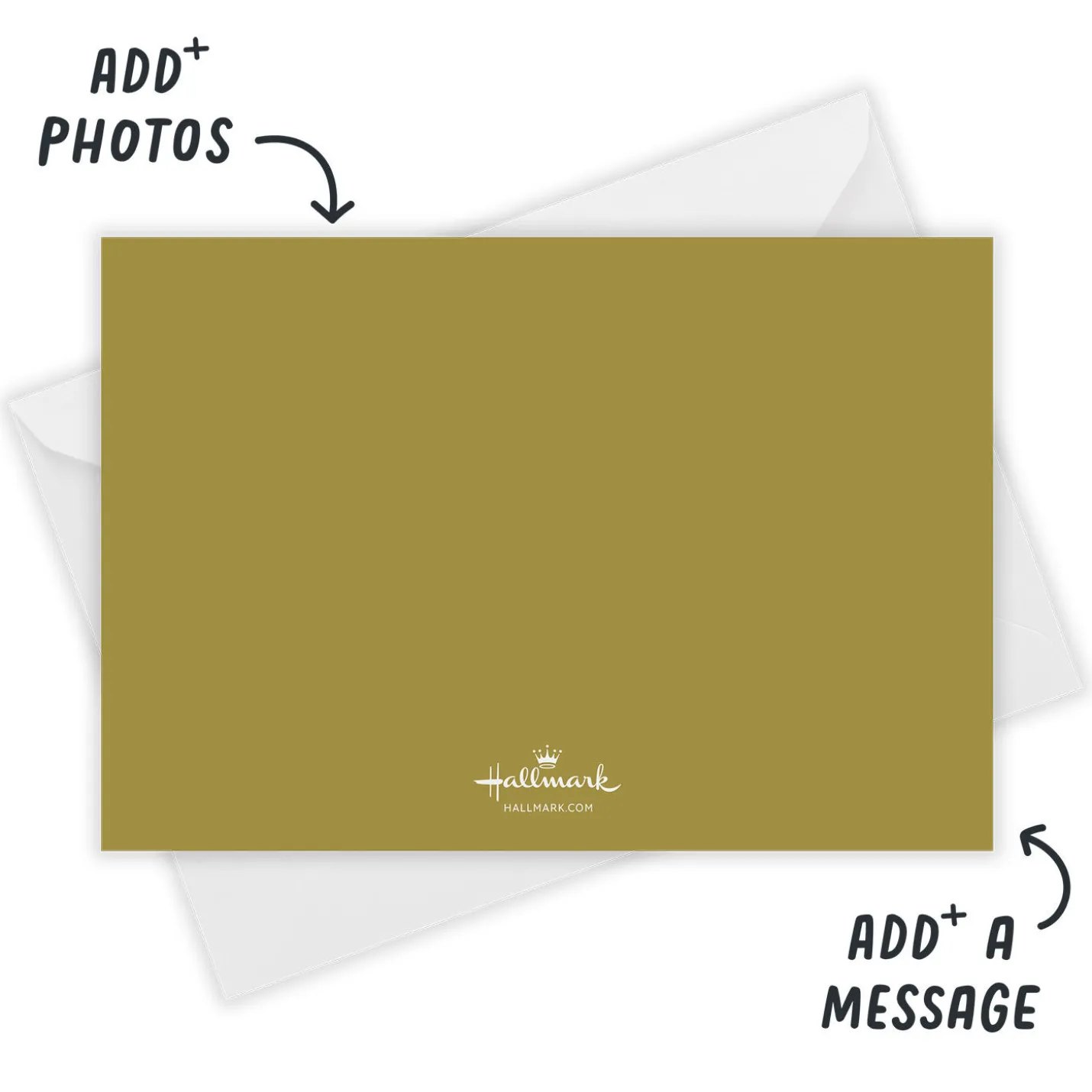 Modern Joy Peace Love Flat Holiday Photo Card