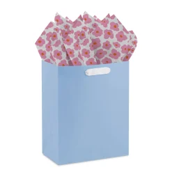 Mod Pink Flowers Tissue Paper, 6 sheets
