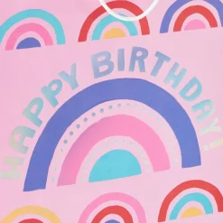 13" Mod Rainbows Large Birthday Gift Bag