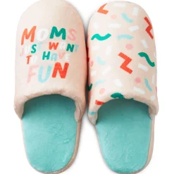 Moms Just Want To Have Fun Slippers With Sound
