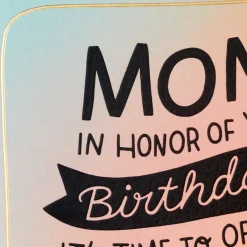 Mom Was Right Certificate Funny Birthday Card for Mom