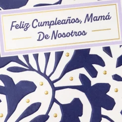 Mom You Make Our Lives Better Spanish-Language Birthday Card From Us