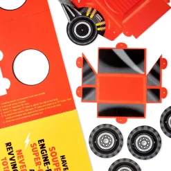 Monster Truck Birthday Card for Kids With Papercraft Activity