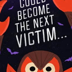 Monster Hug Attack Halloween Card