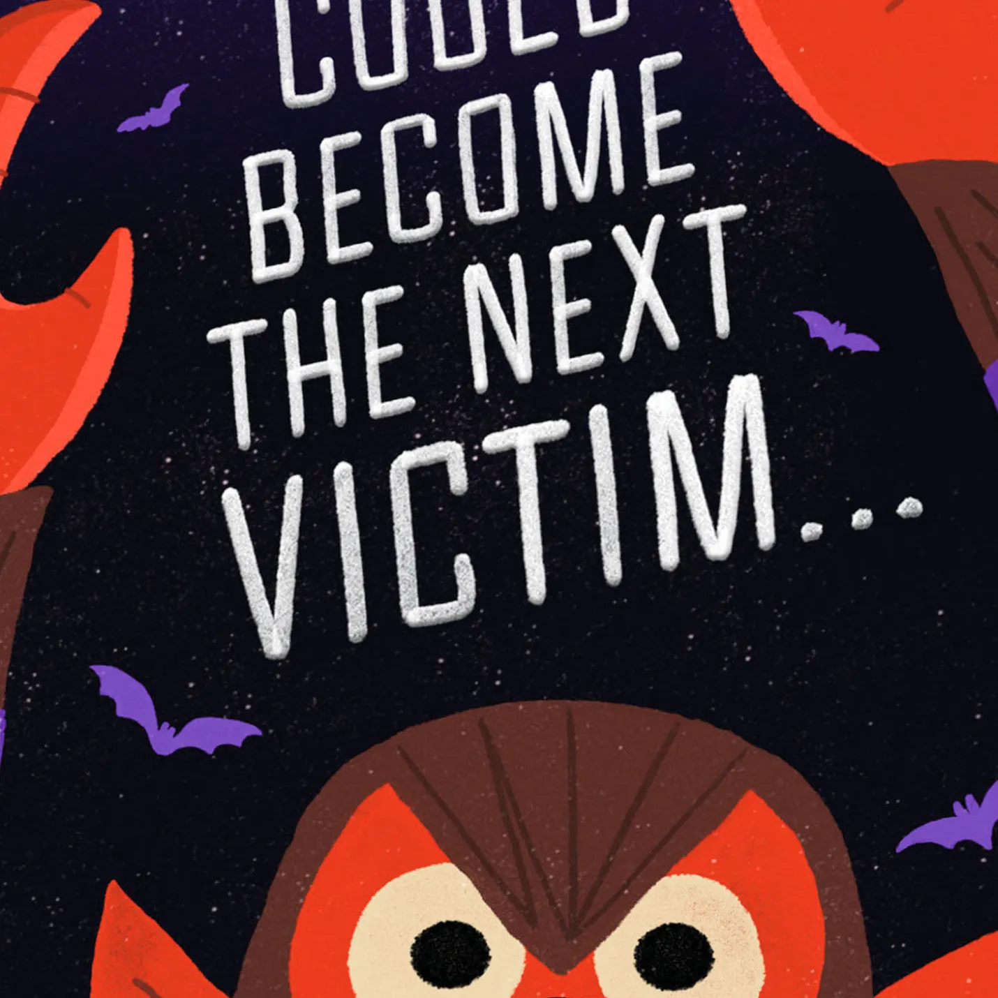 Monster Hug Attack Halloween Card