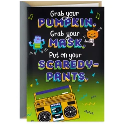 Monster Mash Musical Halloween Card for Kids