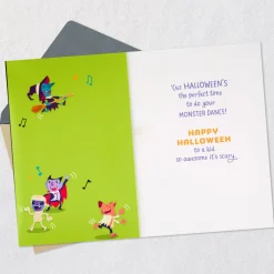 Monster Mash Musical Halloween Card for Kids