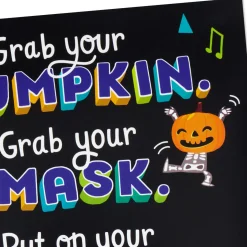 Monster Mash Musical Halloween Card for Kids