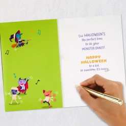 Monster Mash Musical Halloween Card for Kids