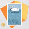 Mooing Ghost Cow Funny Halloween Card
