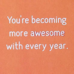 More Awesome With Every Year 16th Birthday Card