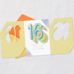 More Awesome With Every Year 16th Birthday Card