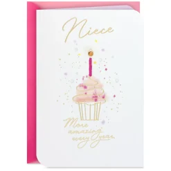 More Amazing Every Year Birthday Card for Niece