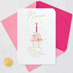 More Amazing Every Year Birthday Card for Niece