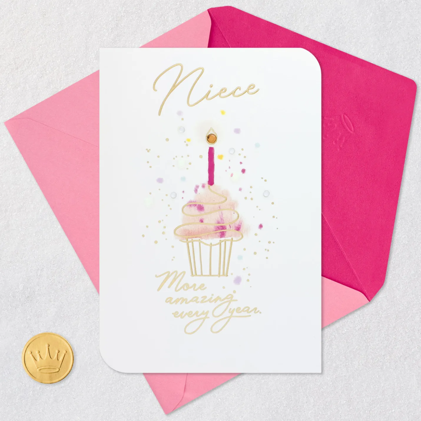 More Amazing Every Year Birthday Card for Niece