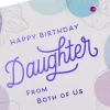 More Than Words Birthday Card for Daughter From Both