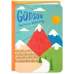 More Wonderful Every Year Birthday Card for Godson