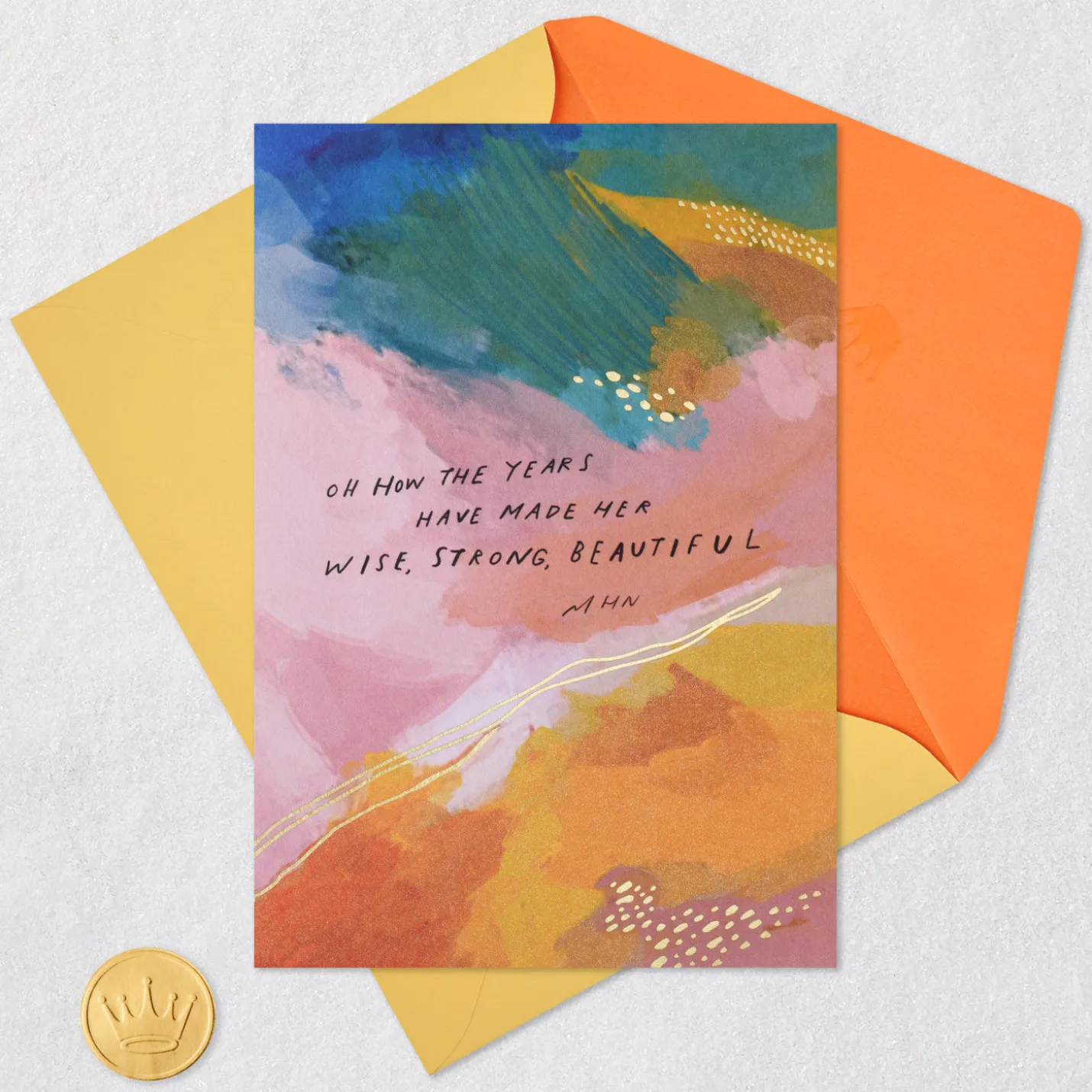 Morgan Harper Nichols In Awe of You Birthday Card for Her
