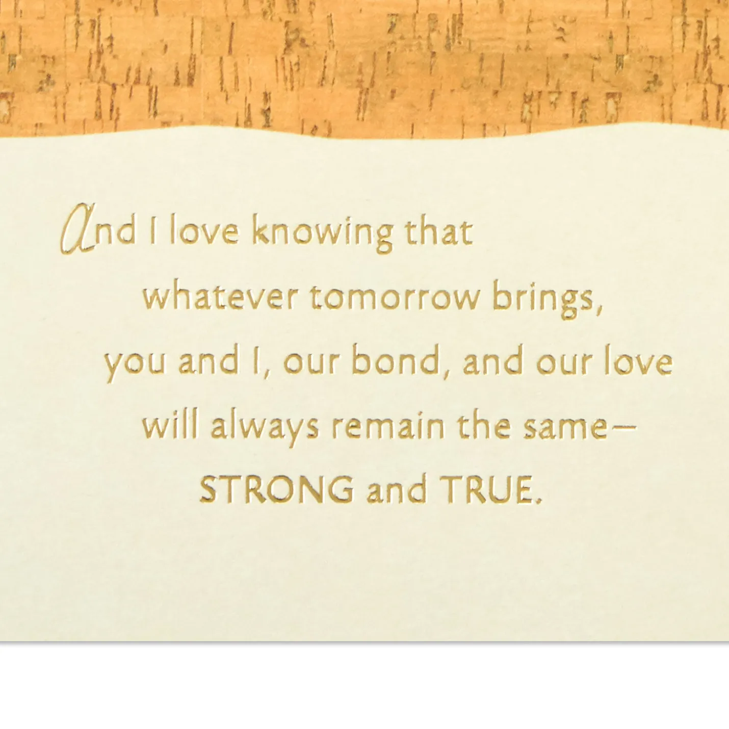 Most of All, I Love You Romantic Birthday Card for Him
