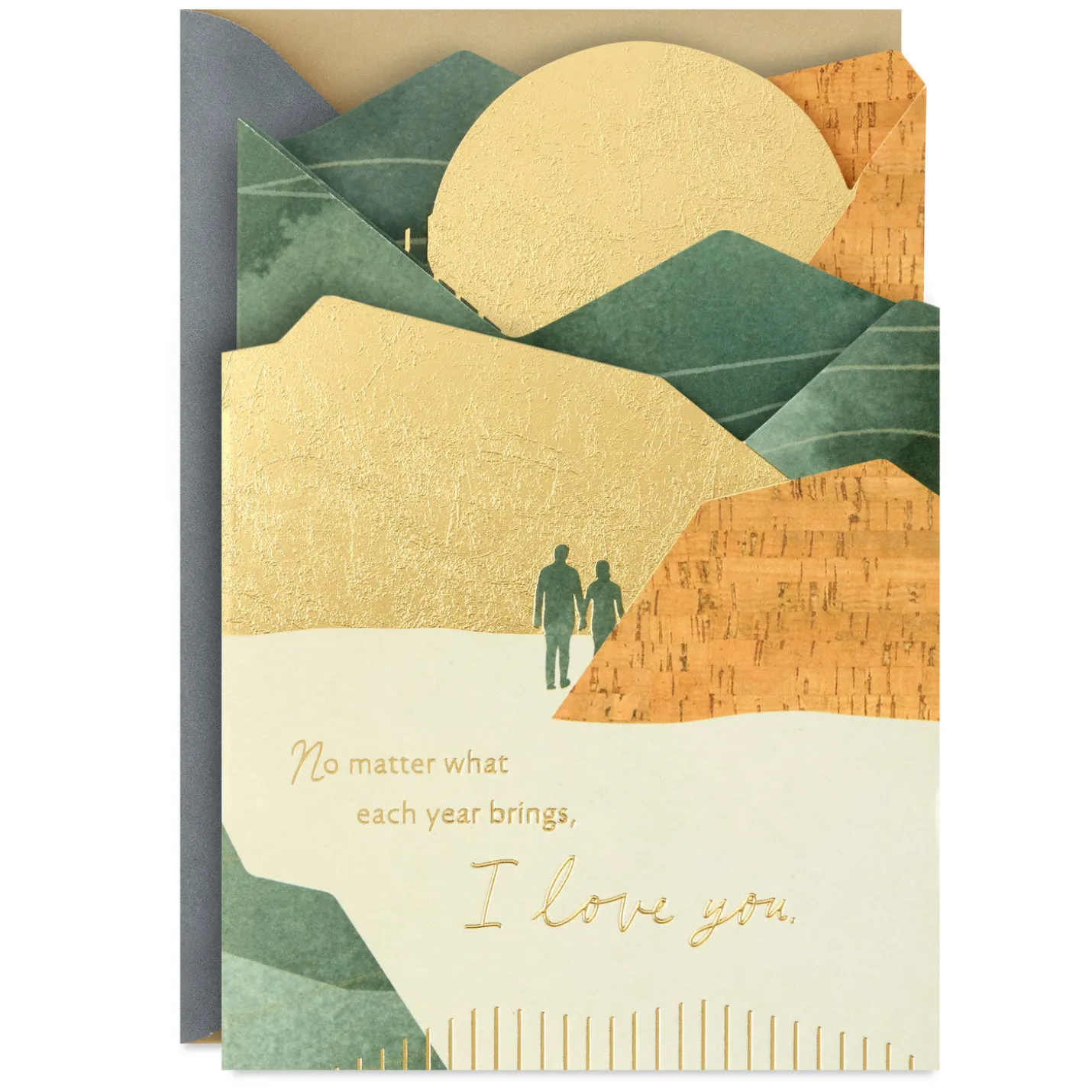 Most of All, I Love You Romantic Birthday Card for Him
