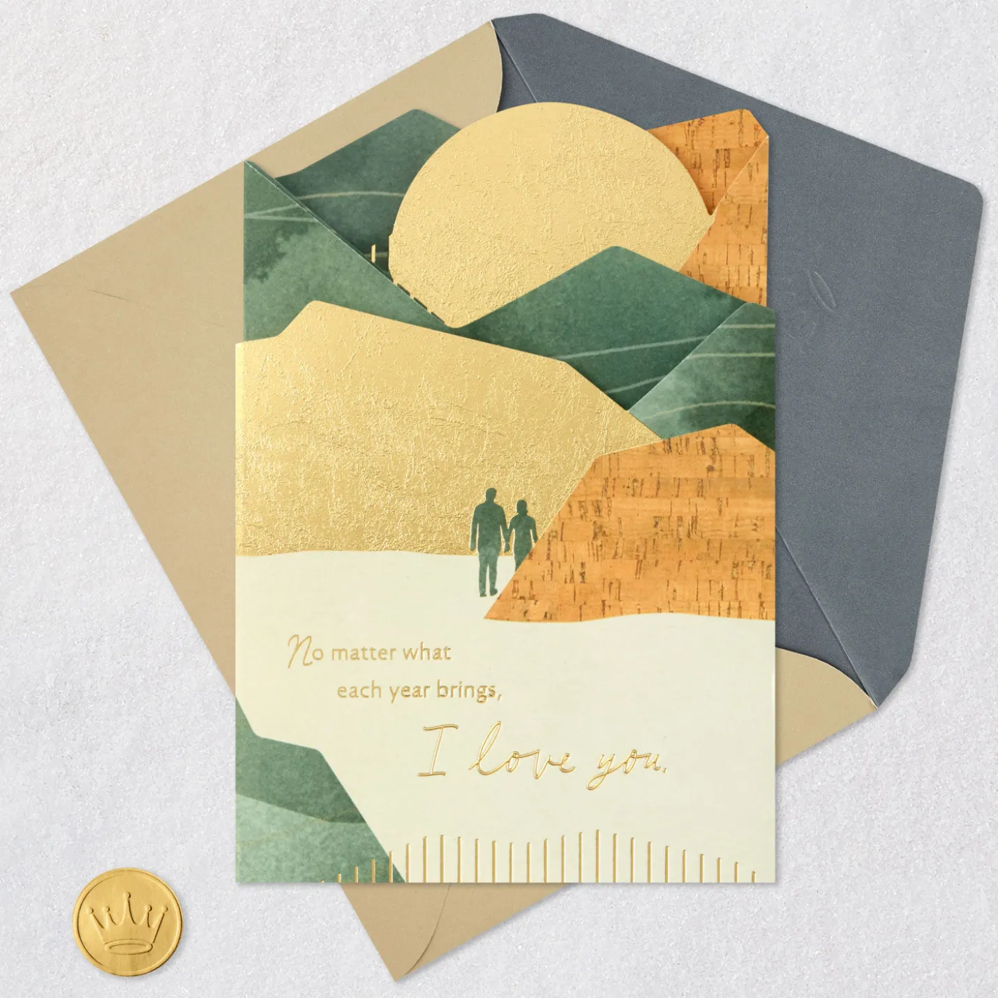 Most of All, I Love You Romantic Birthday Card for Him