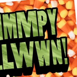 Mouth Full of Candy Funny Halloween Card