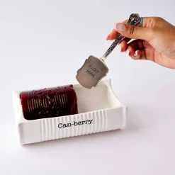 Mud Pie Can-Berry Dish With Spatula, Set of 2