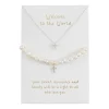 Mud Pie Cross Jewelry Gift Set for Baby
