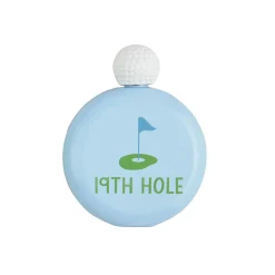 Mud Pie 19th Hole Blue Golfing Flask