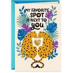 My Favorite Spot Romantic Birthday Card for Him