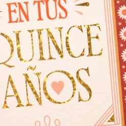 My Heartfelt Wish for You Spanish-Language Quinceañera Card