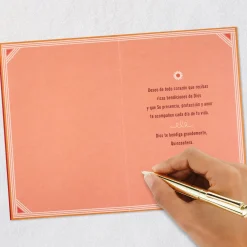 My Heartfelt Wish for You Spanish-Language Quinceañera Card