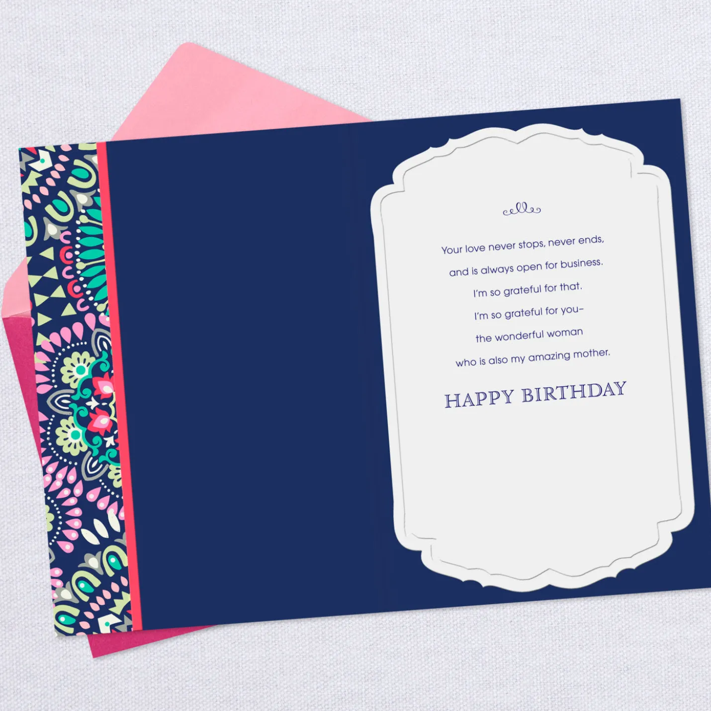 My Amazing Mother Birthday Card