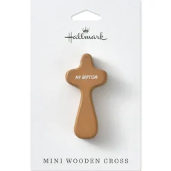My Baptism Mini Comfort Cross, 2.25"