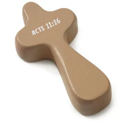 My Baptism Mini Comfort Cross, 2.25"