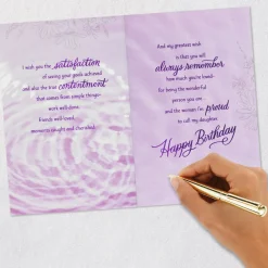 My Greatest Wish for You Birthday Card for Daughter
