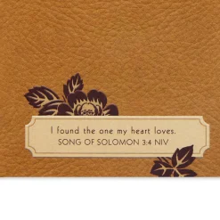 My Heart Feels Home Religious Birthday Card for Husband