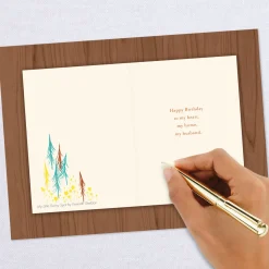 My Heart, My Home Birthday Card for Husband