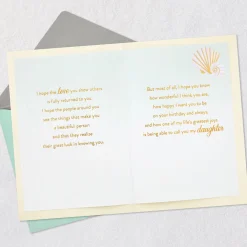My Hopes for You Birthday Card for Daughter