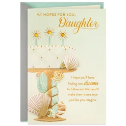 My Hopes for You Birthday Card for Daughter