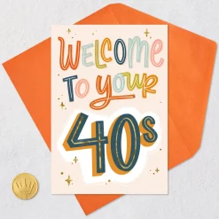My Knee Hurts in Your Honor Funny 40th Birthday Card