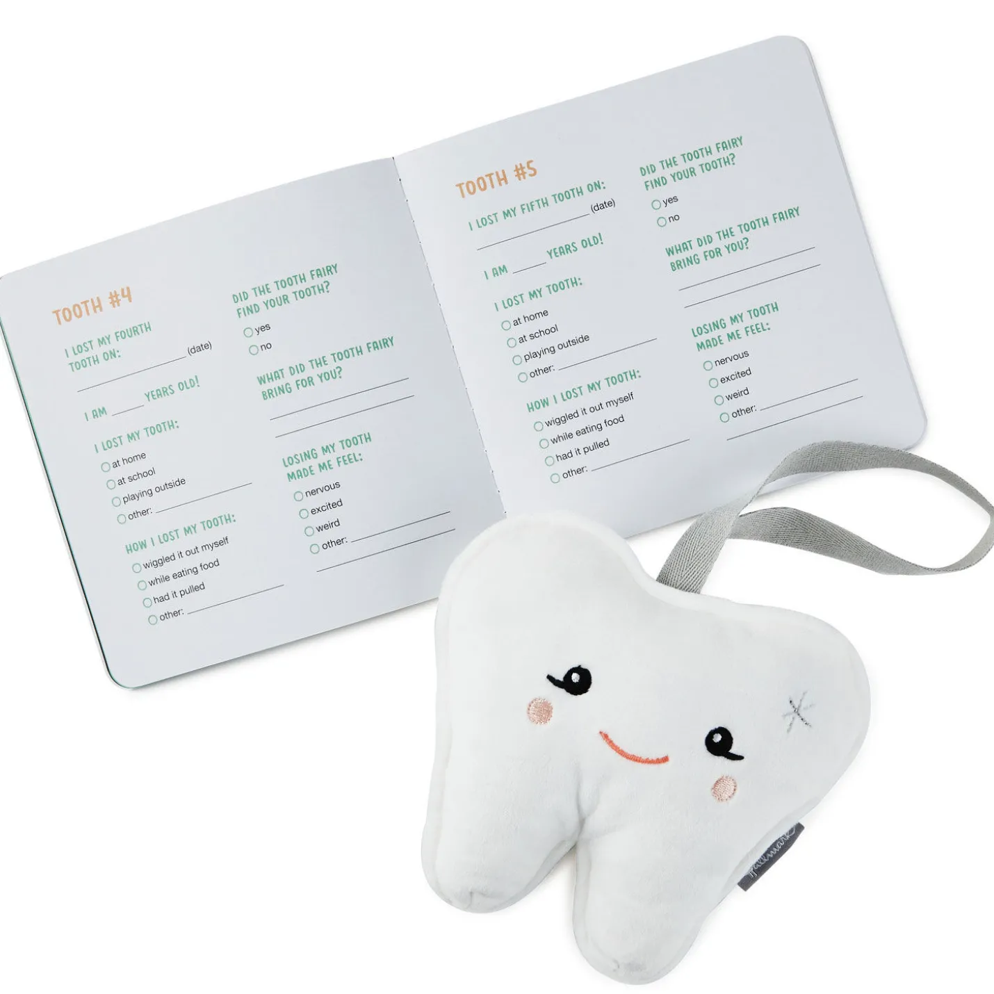 My Lost Tooth Door Hanger With Pocket and Booklet