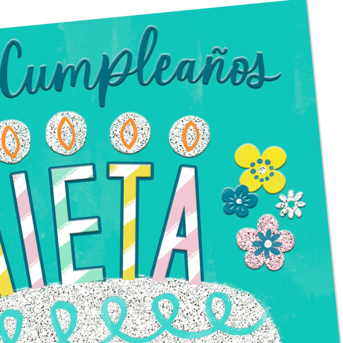 My Love for You Grows Spanish-Language Birthday Card for Granddaughter