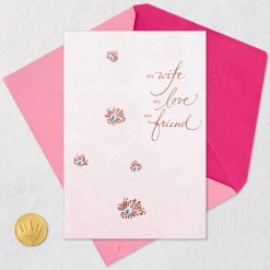 My Love, My Friend Birthday Card for Wife